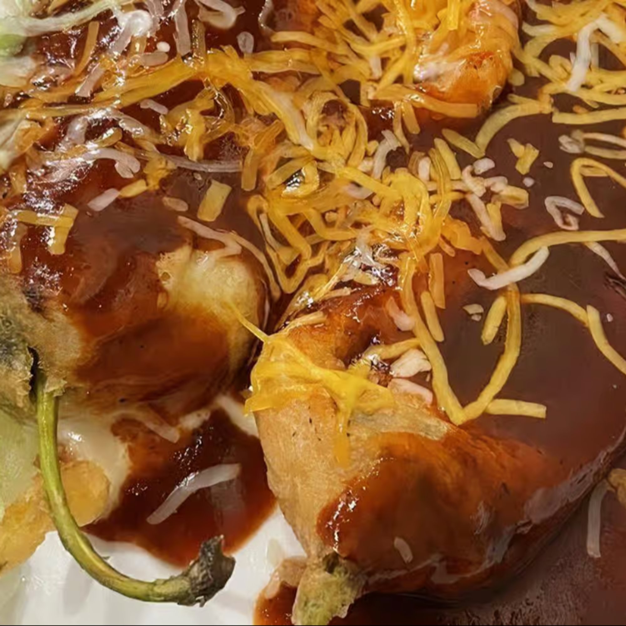 Two Chiles Rellenos