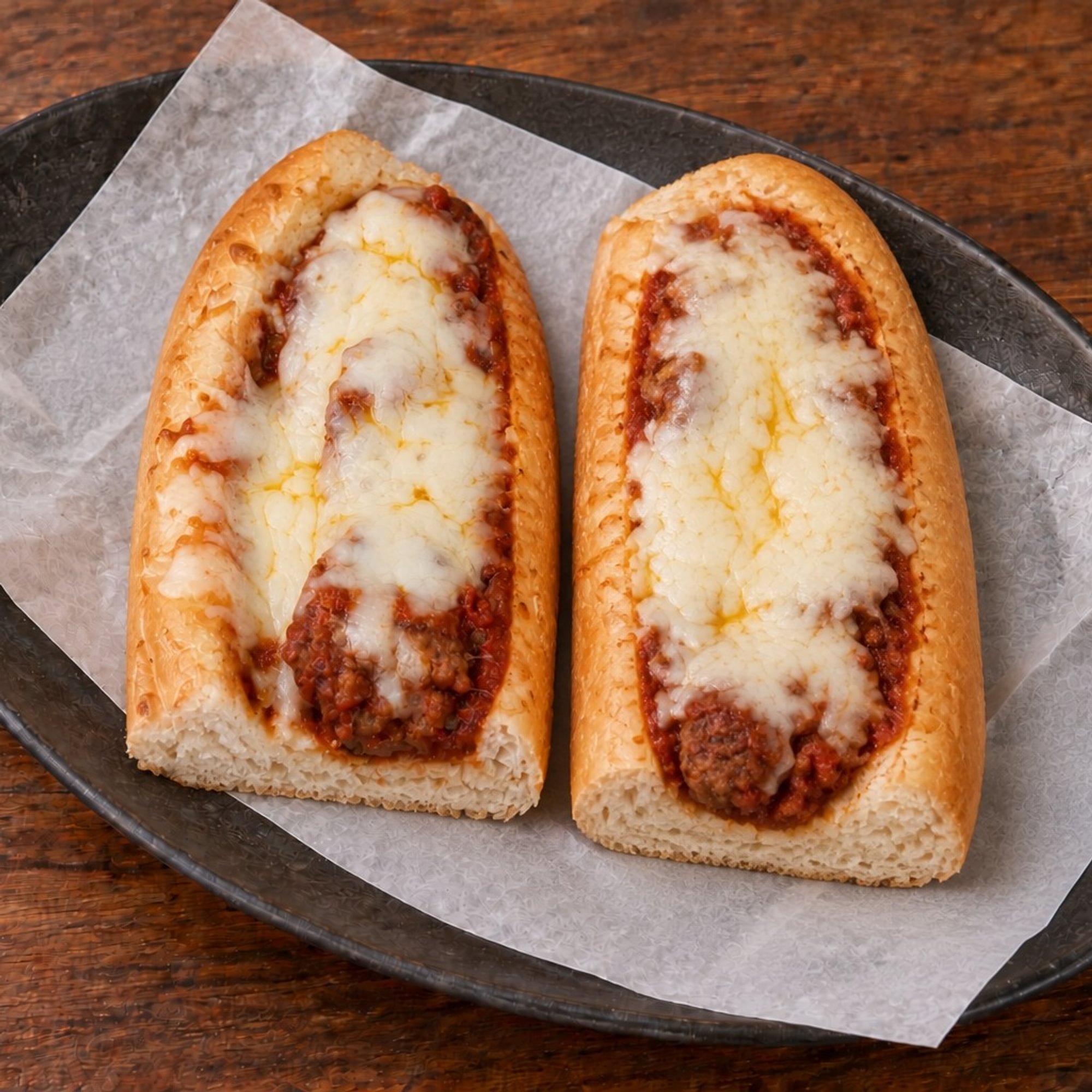 Sausage parmigiana sub