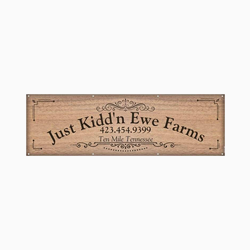 Just Kidd&apos;n Ewe Farms Logo