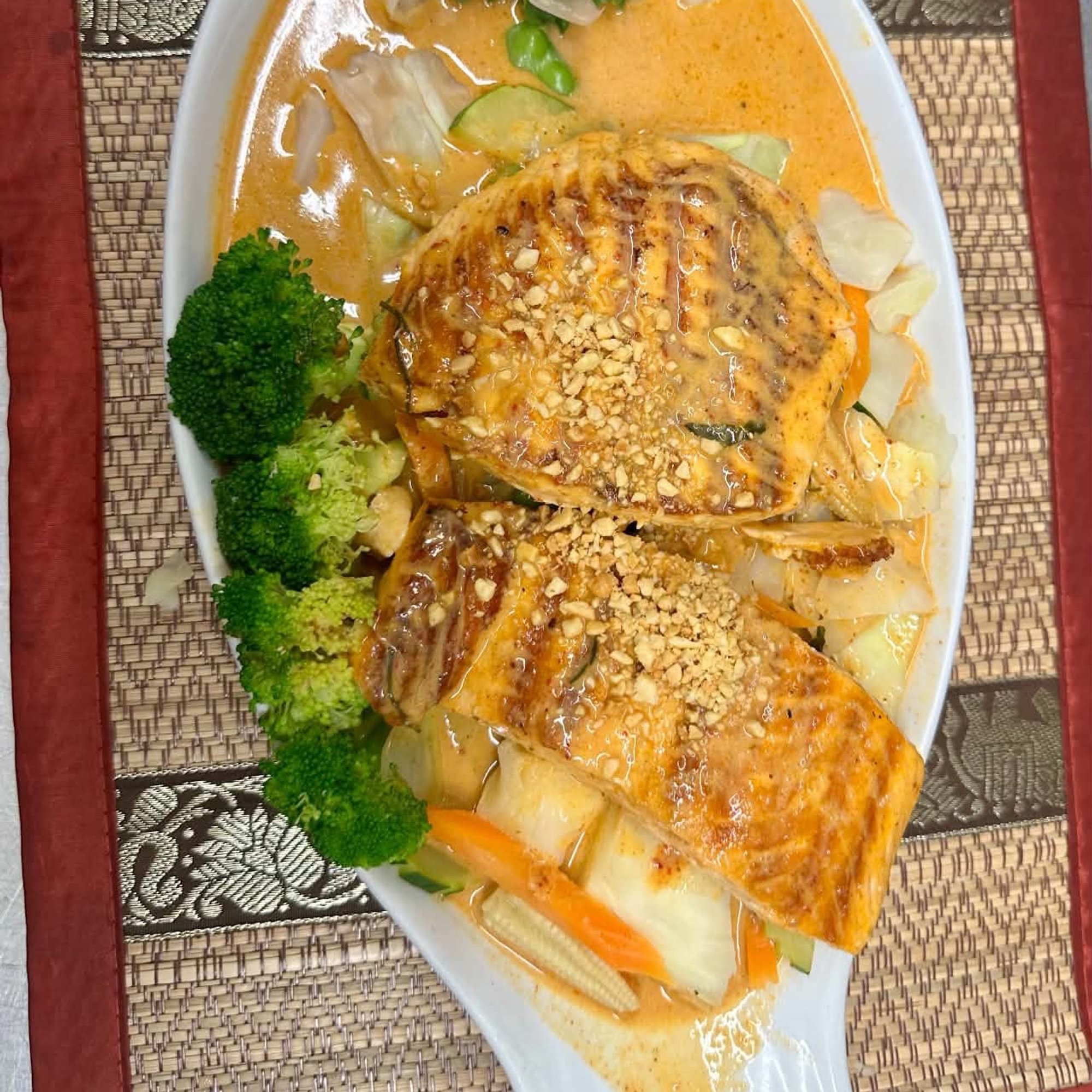 SP15. (D) Salmon Curry