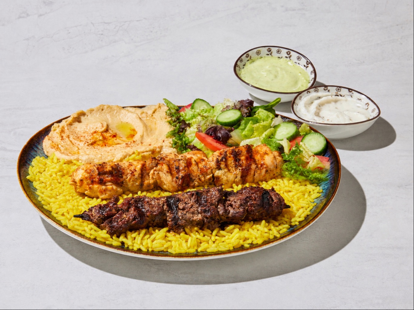 Chicken & Beef Plate