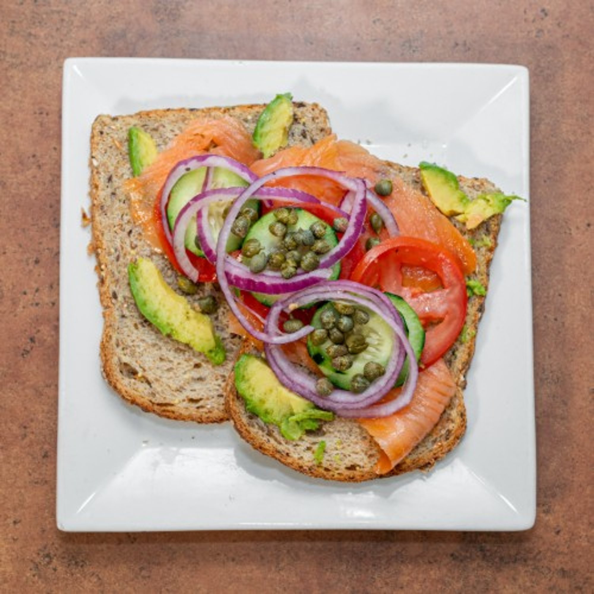Avocado Salmon Toast