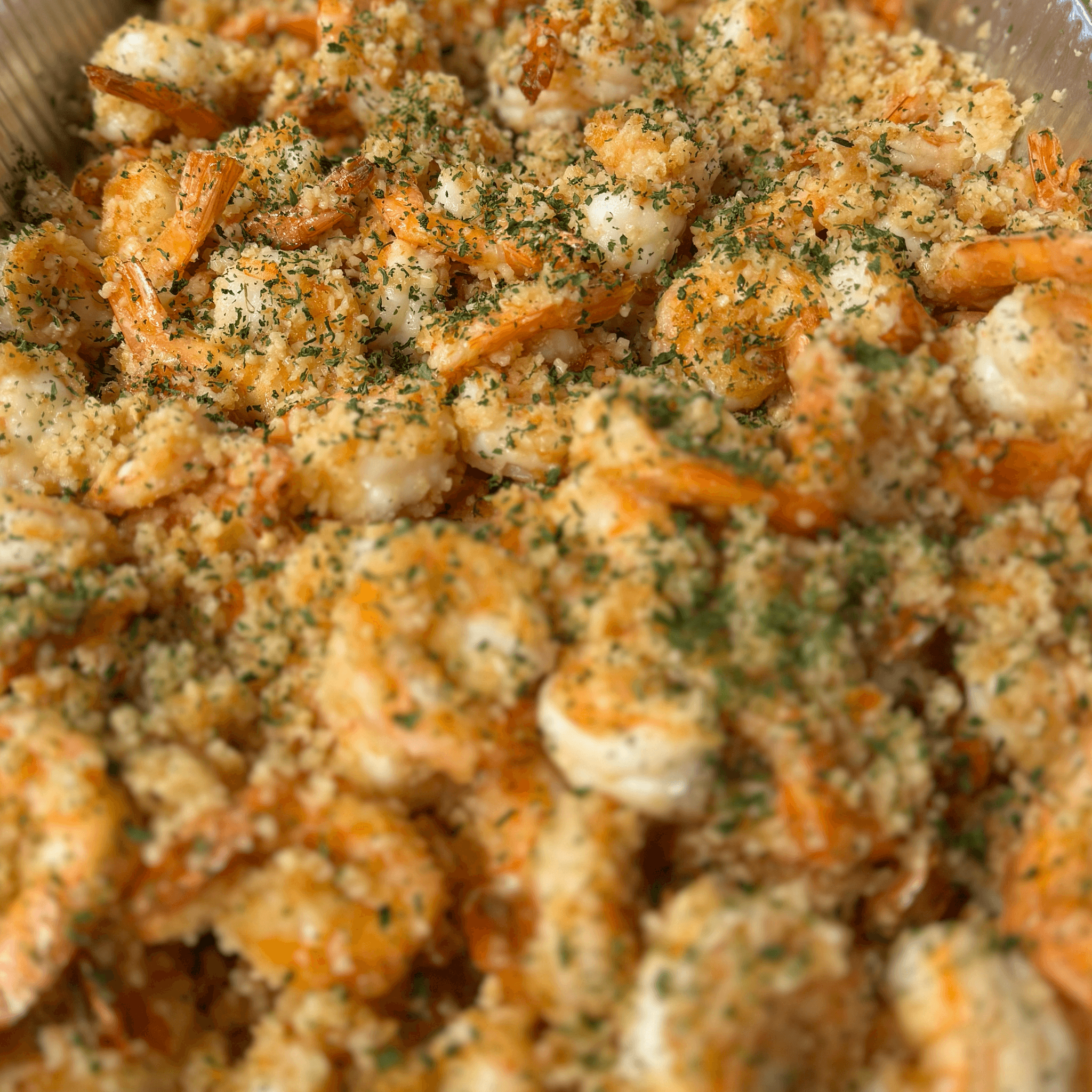 Garlic Shrimp Full Pan