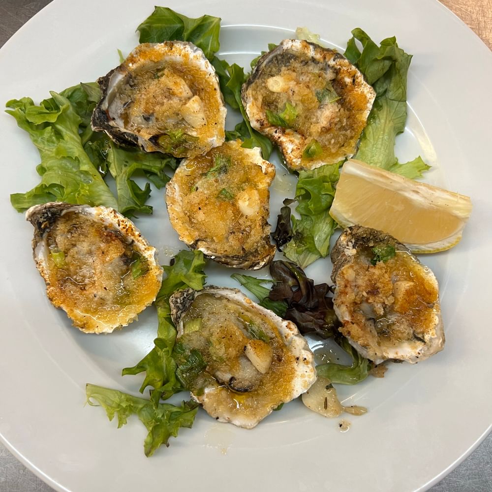 Charbroiled Oysters