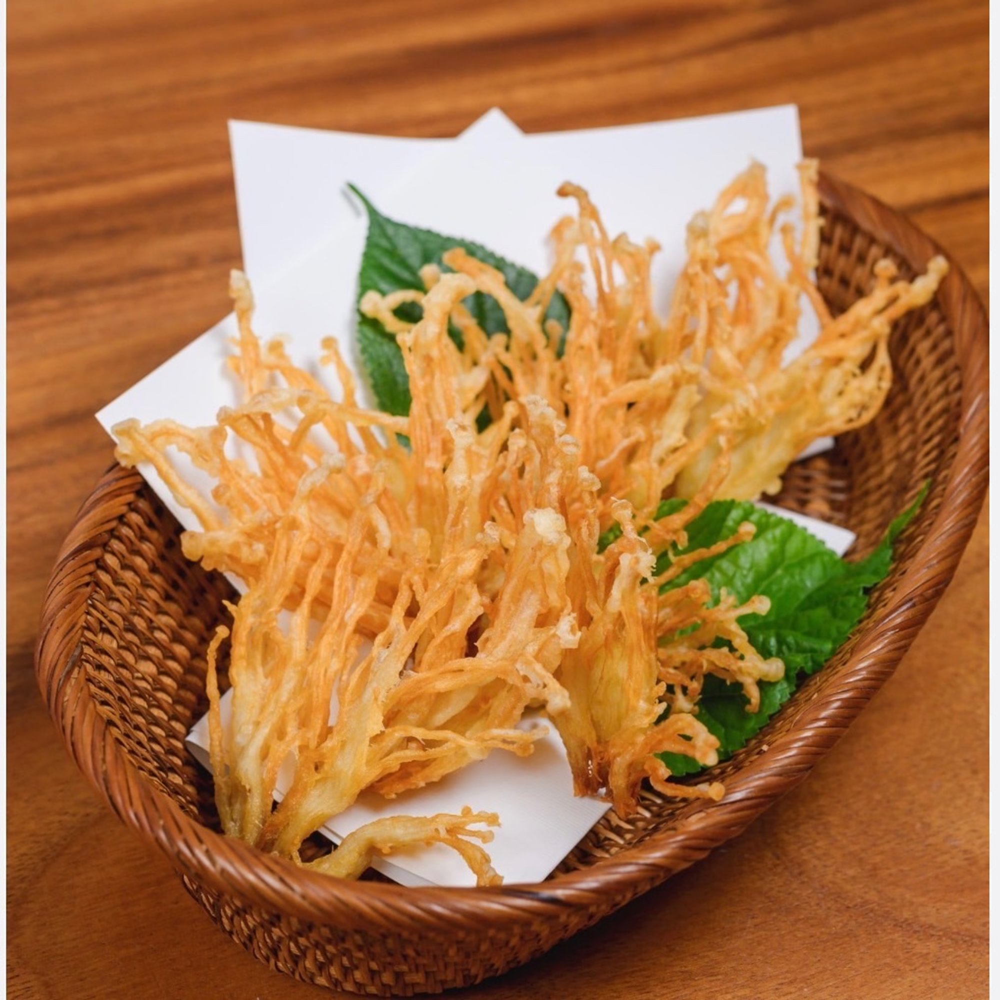 Salt and Pepper Enoki Mushrooms-Appetizer Special