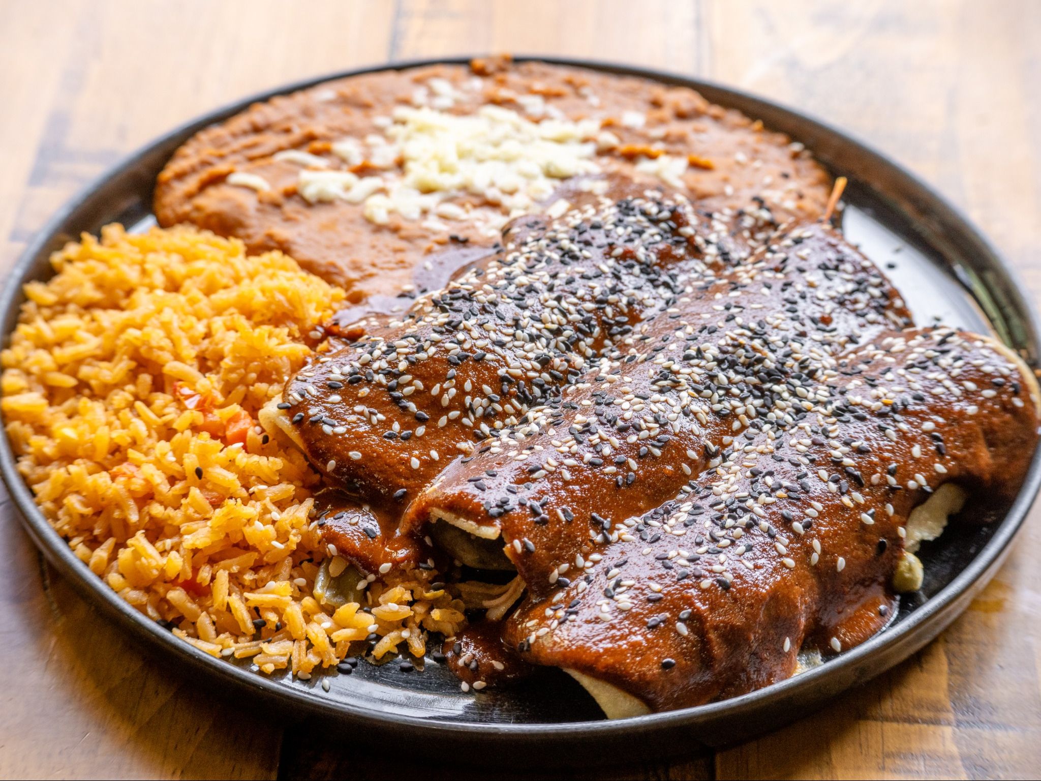 Enchiladas de Mole