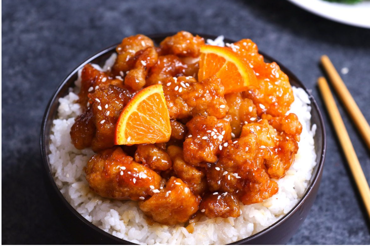 K-ORANGE CHICKEN