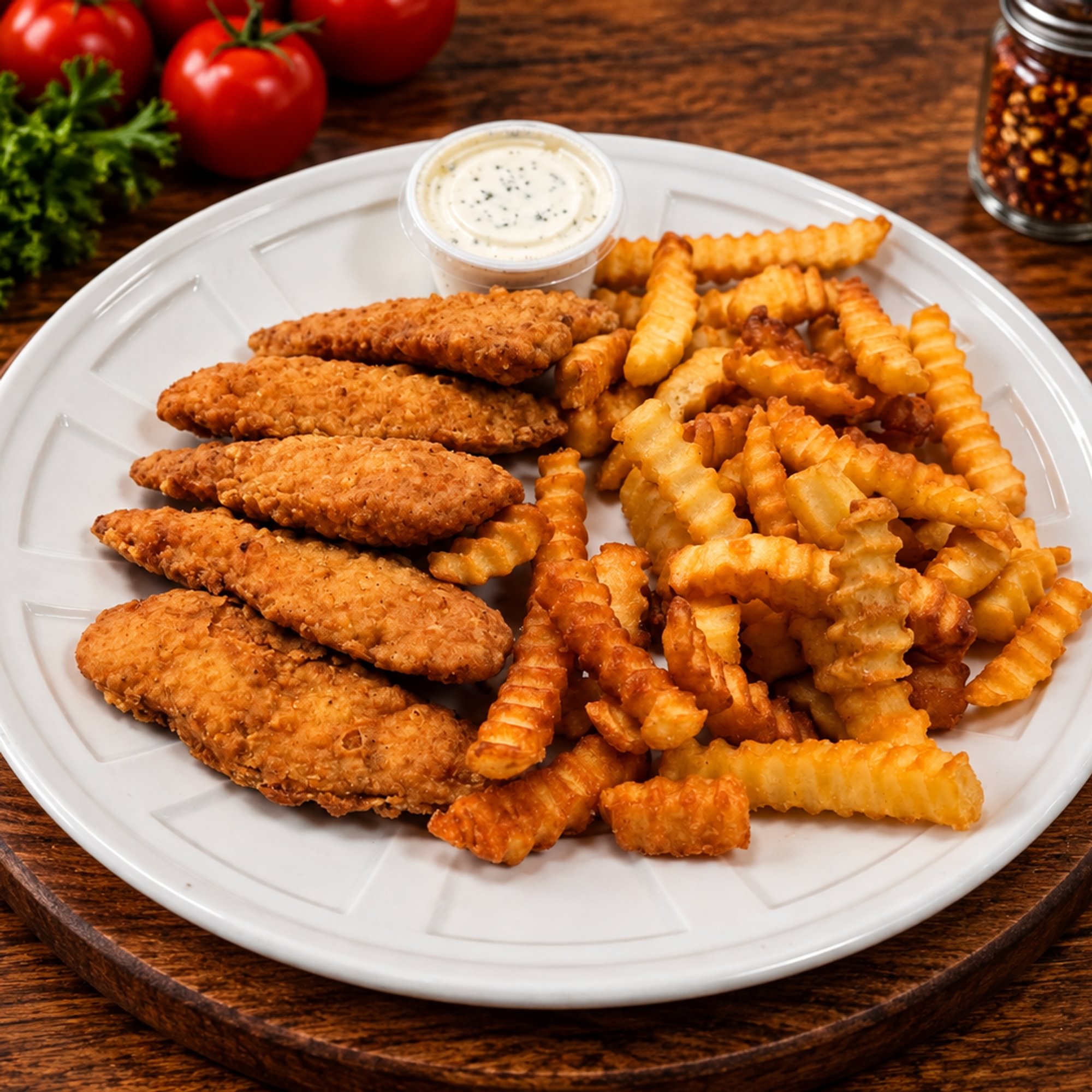 Chicken Fingers with Fries