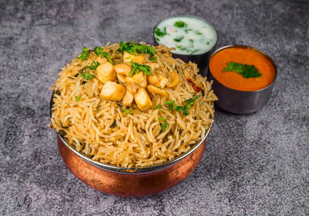 Gongura Paneer Biryani