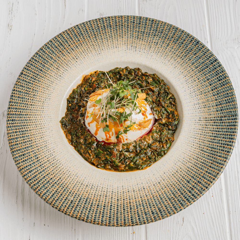 Lasooni Saag Burrata