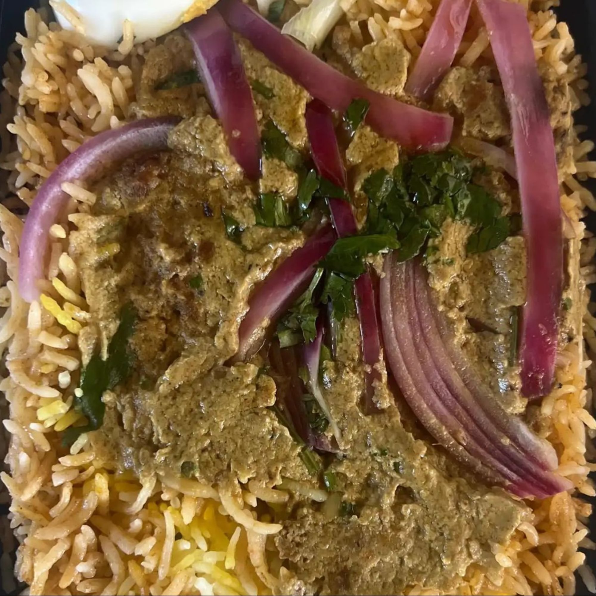 Amaravathi Shrimp Biriyani