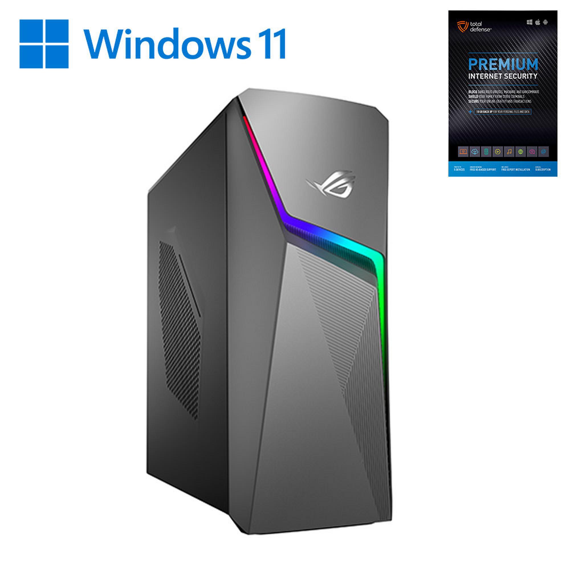 ASUS Gaming Desktop & Total Internet Security
