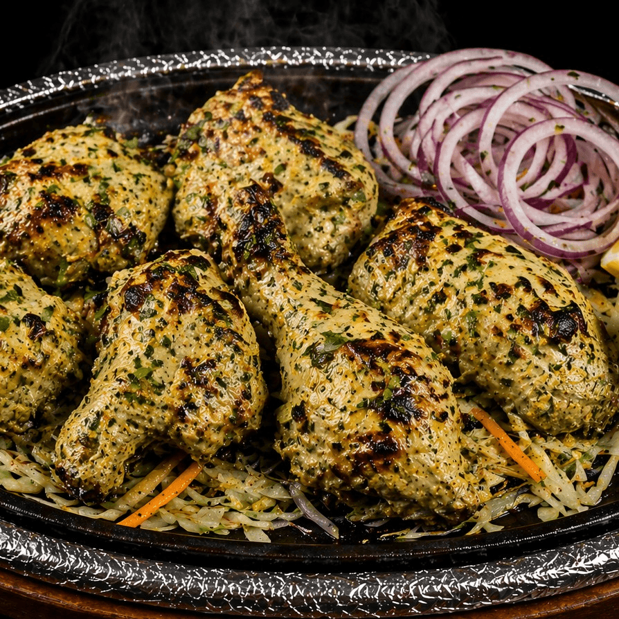 Afghani Chicken Sizzlers