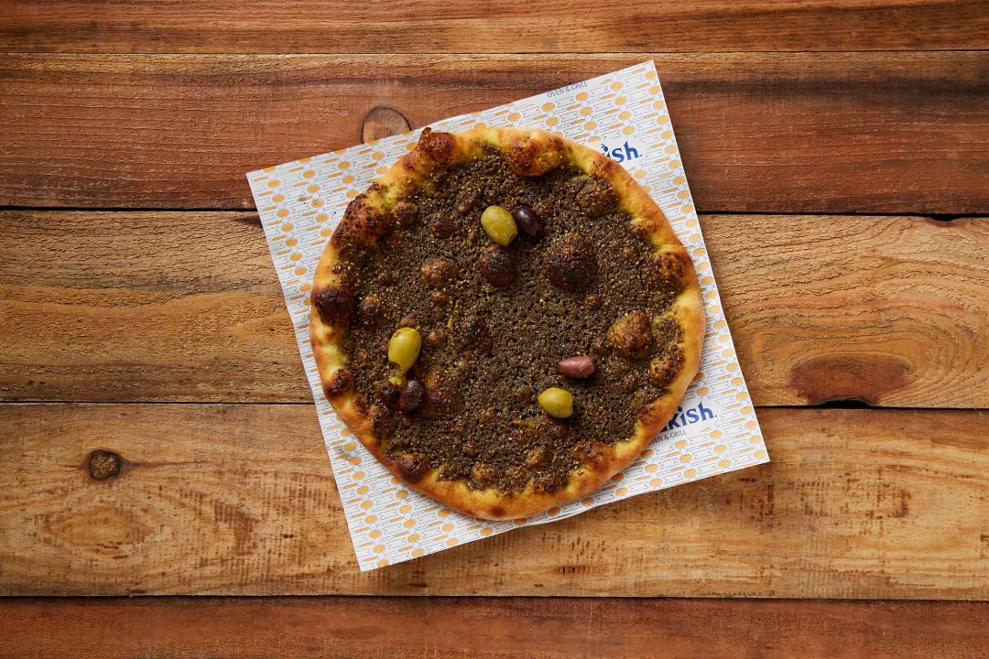 Zaatar & Olives Manakish