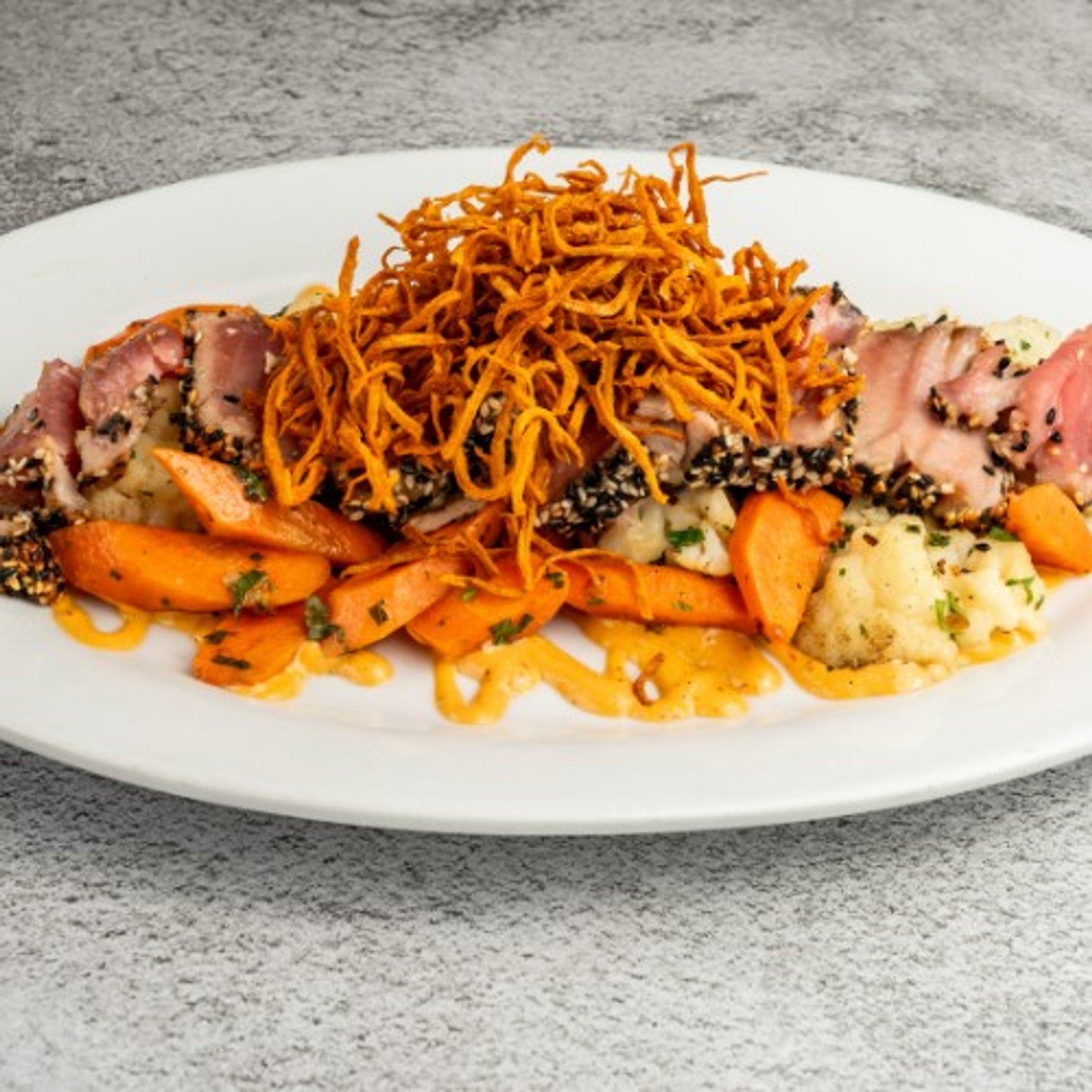 Pan Seared Tuna Steak