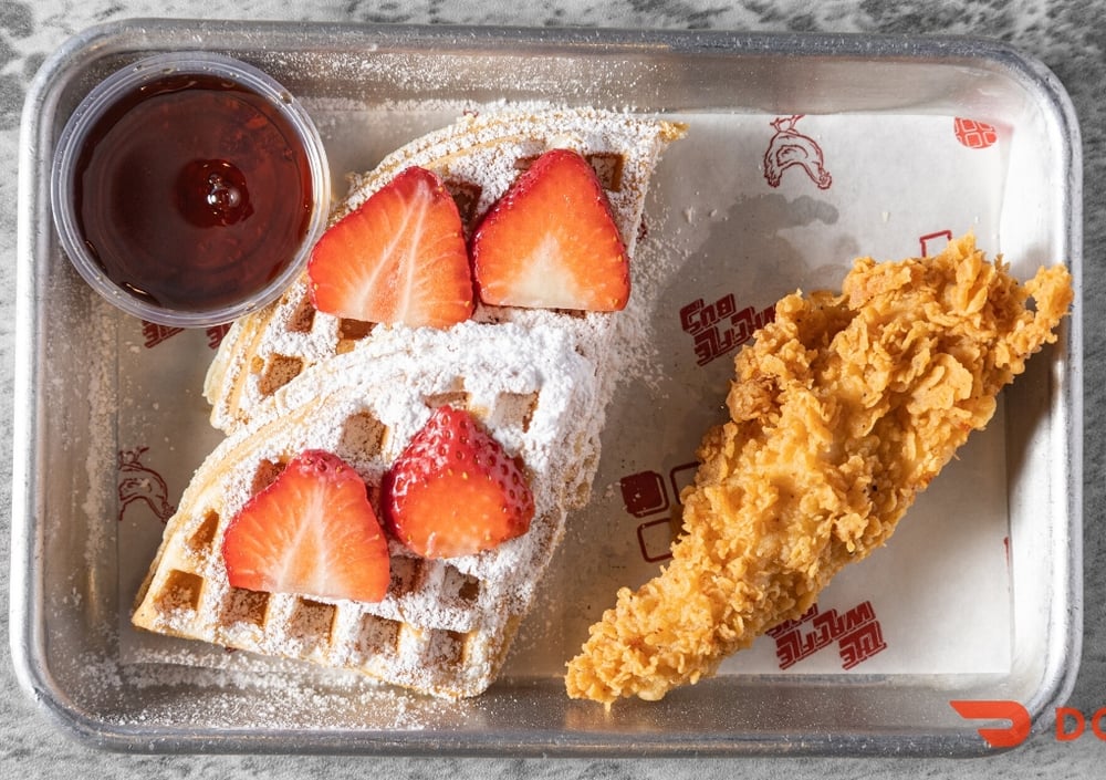 Kids Chicken and Waffles