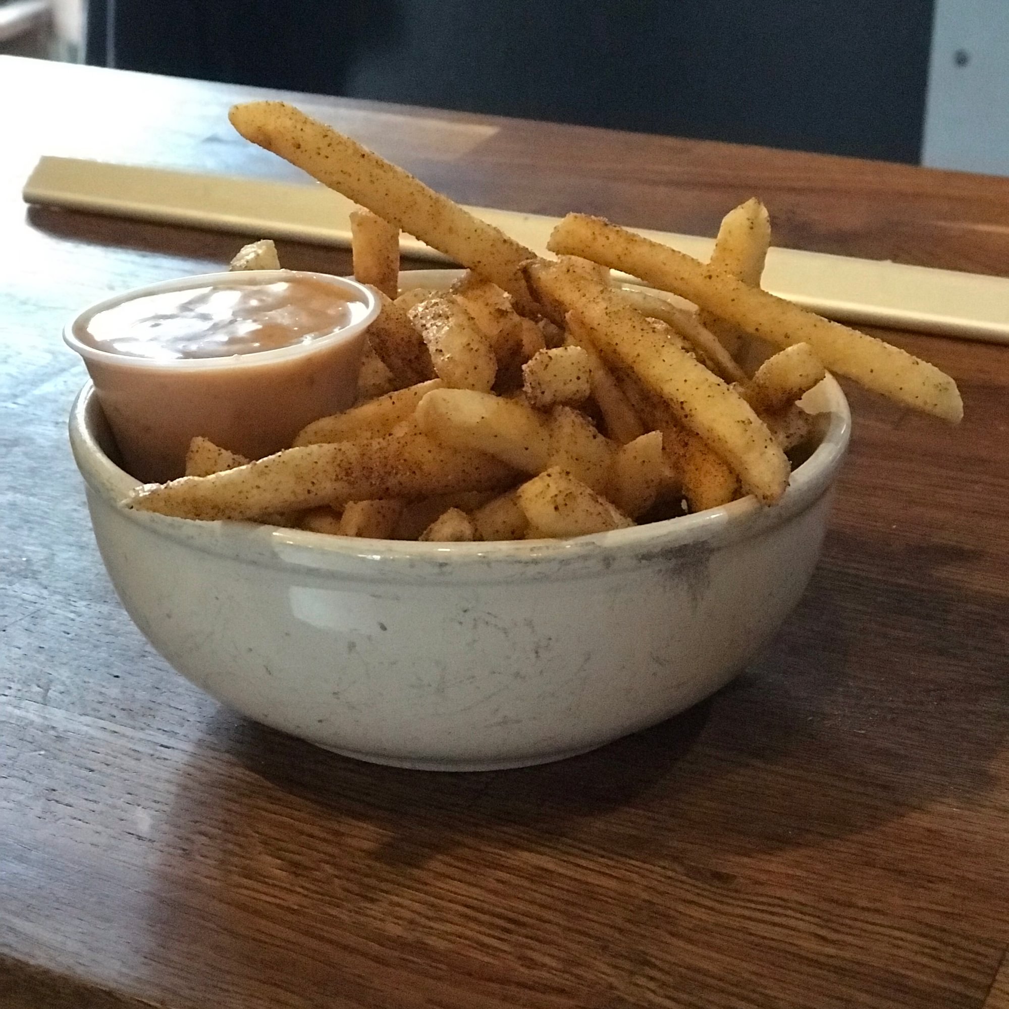Chipotle-Garlic Fries (gf/veg)