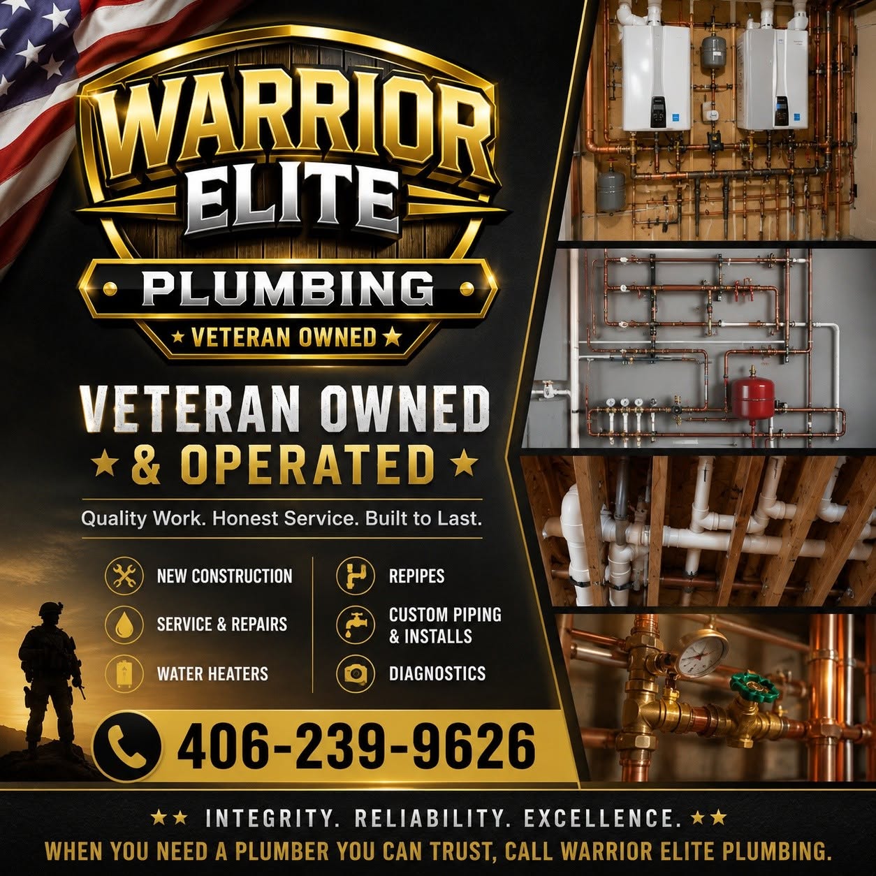 Warrior Elite Plumbing
