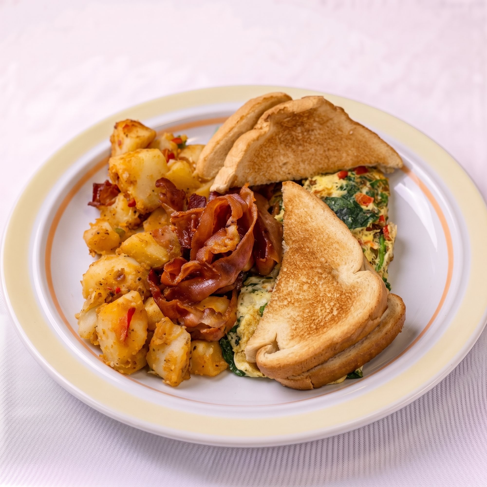 Vegetable Omelette Platter