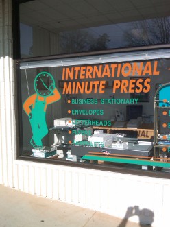 International Minute Press Photo