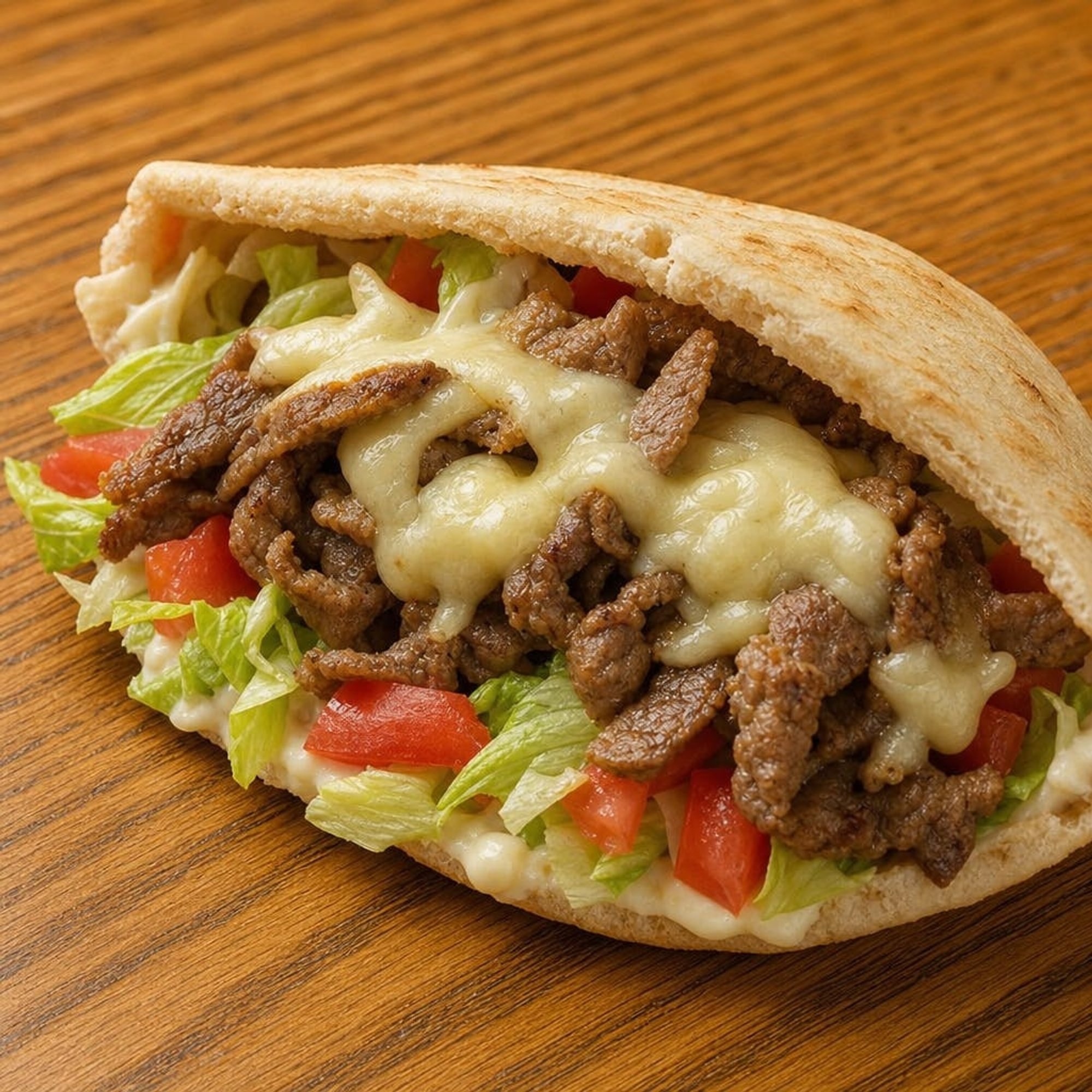 Steak & Cheese Pita