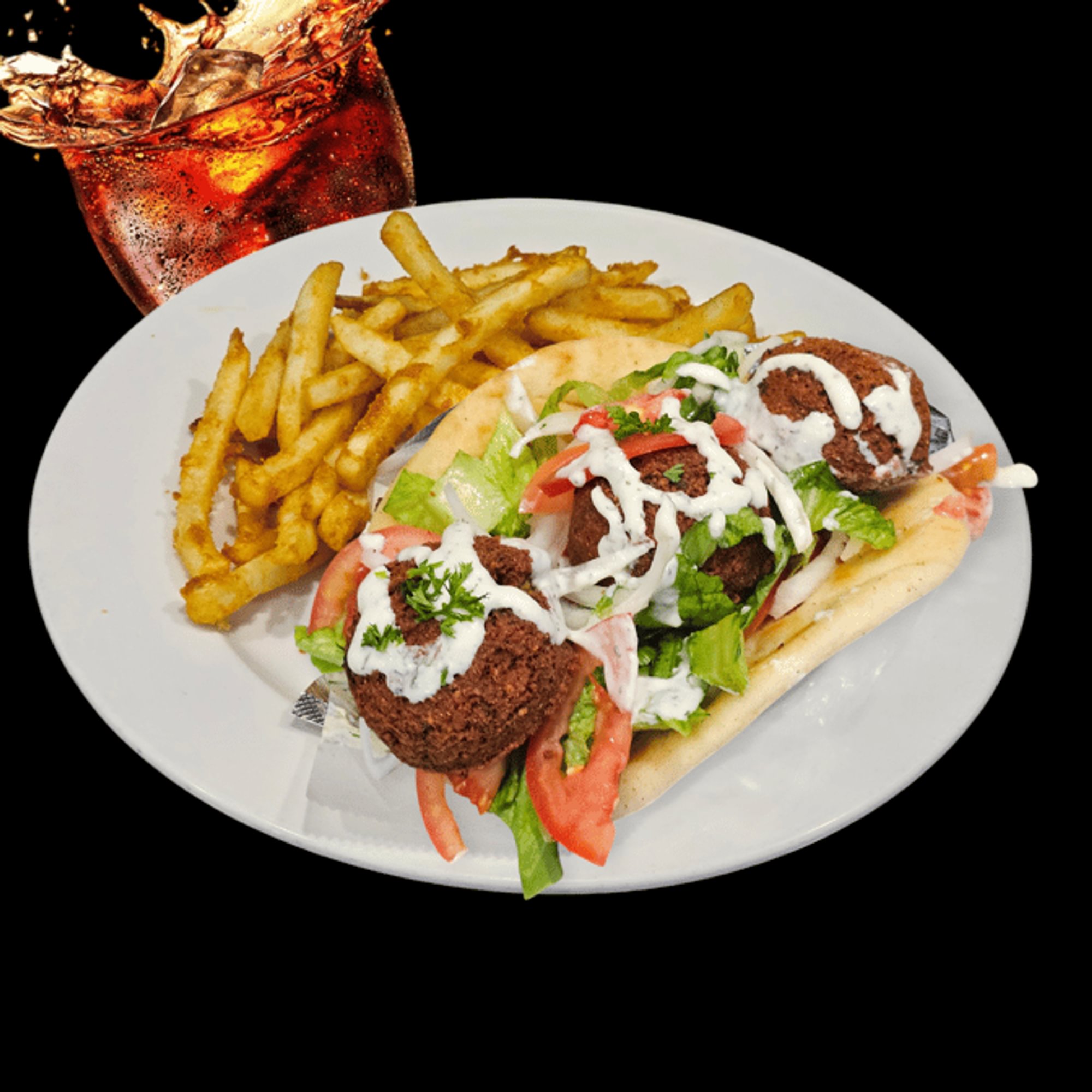 Falafel Sandwich Combo