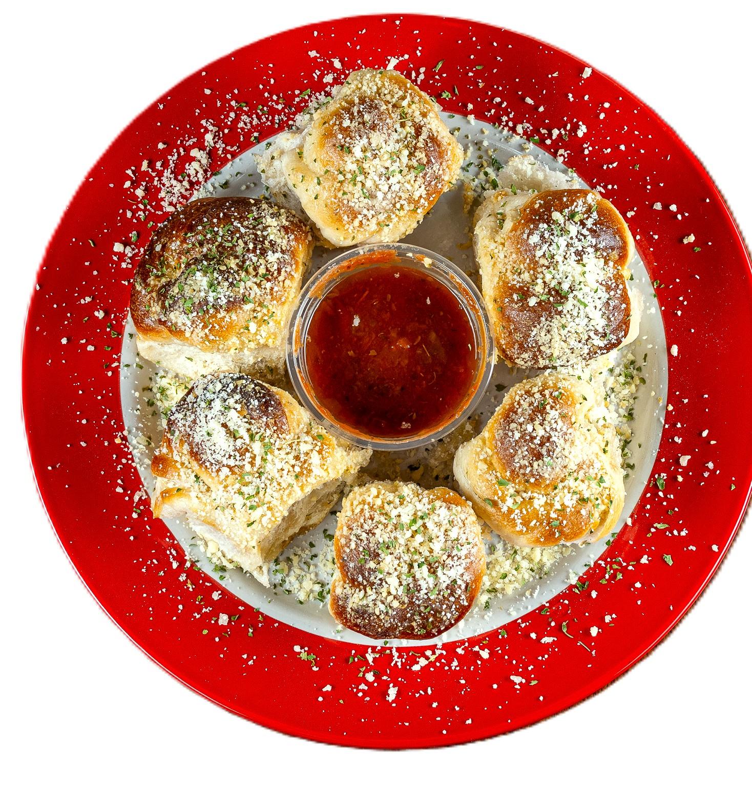 6 Pc Garlic Knots
