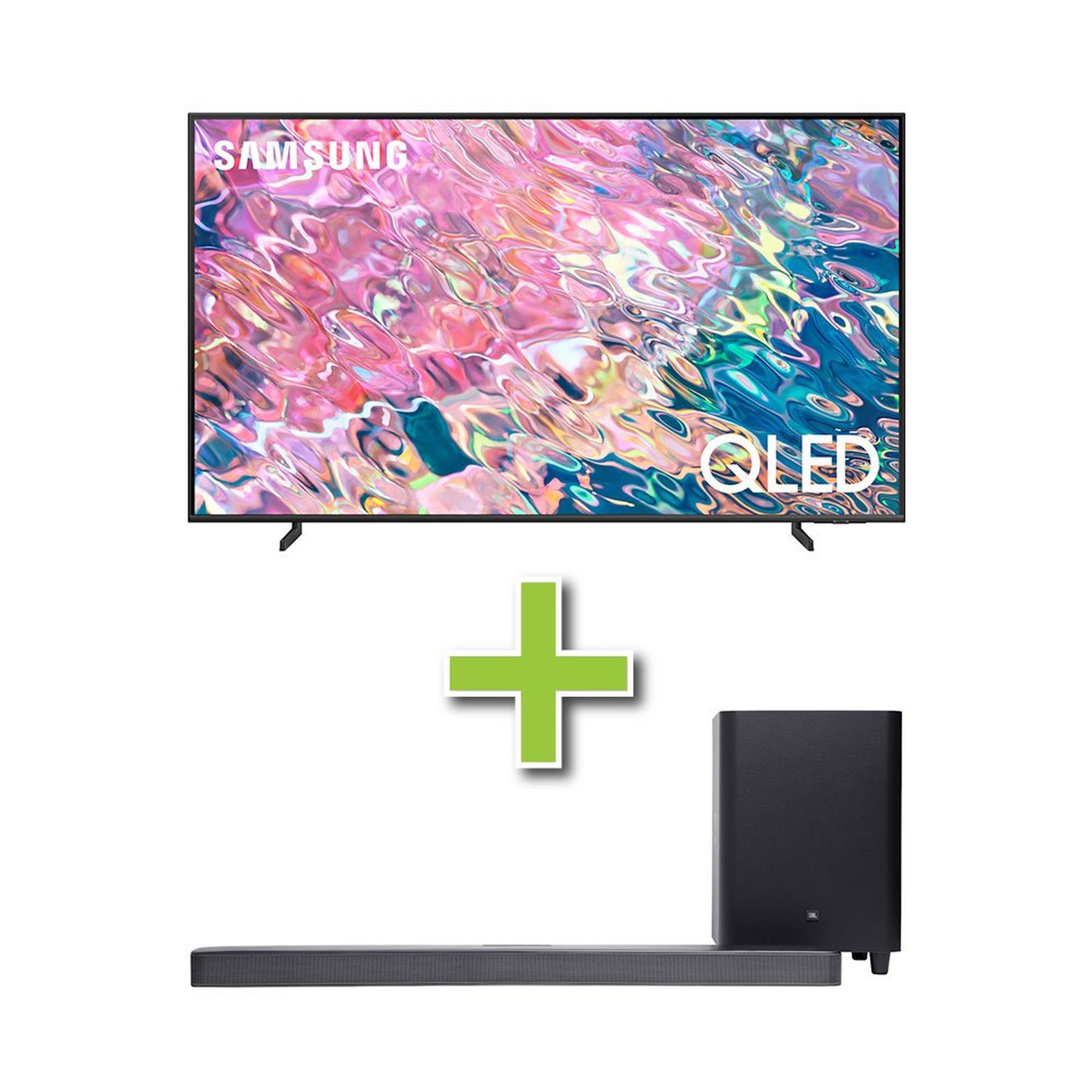 65" Samsung QLED 4K Ultra HD Smart TV & JBL 5.1 Soundbar