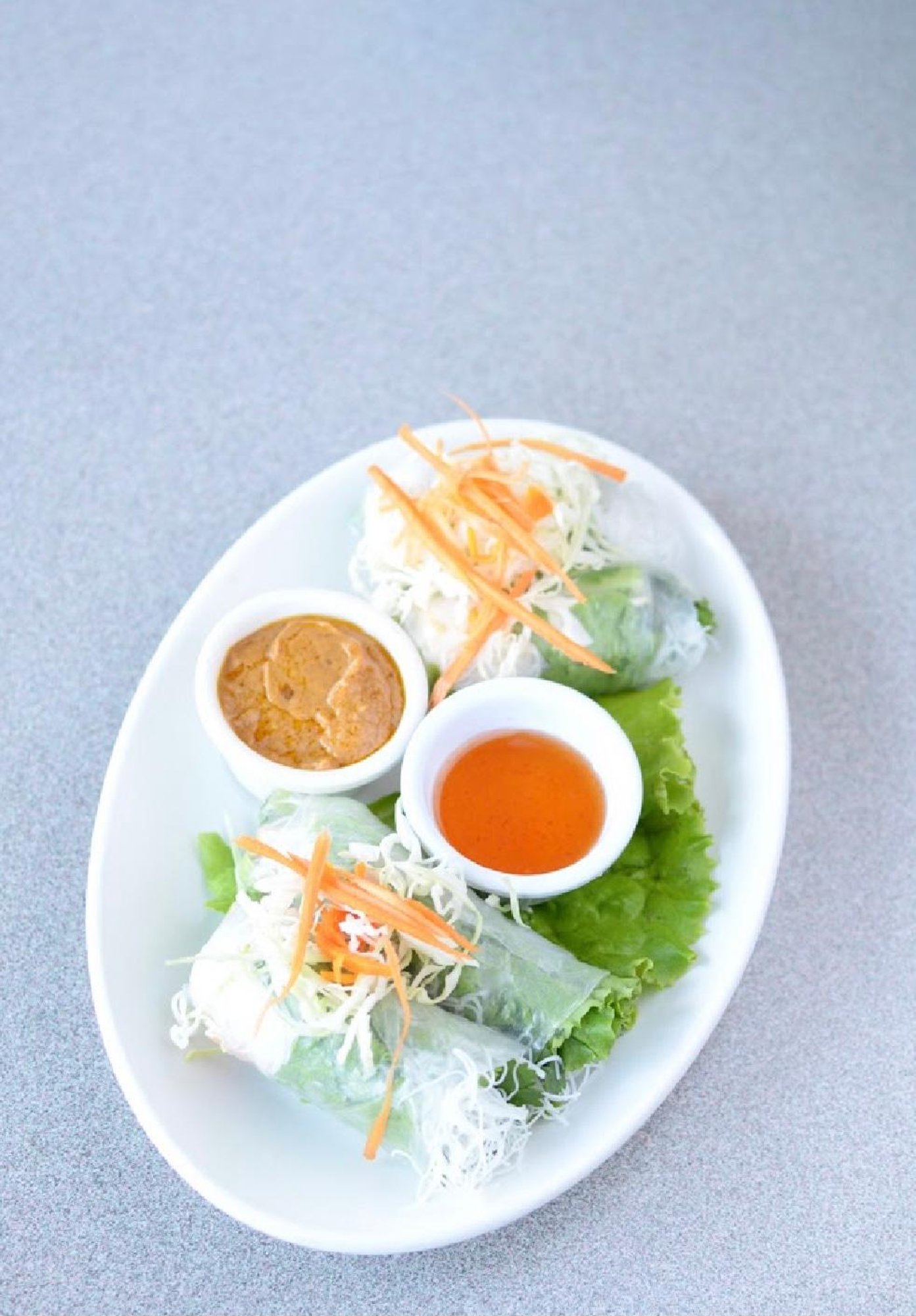 #2 Tofu Fresh Spring Rolls (4Pcs) 🌼🌼🌼🌼🌼🌼