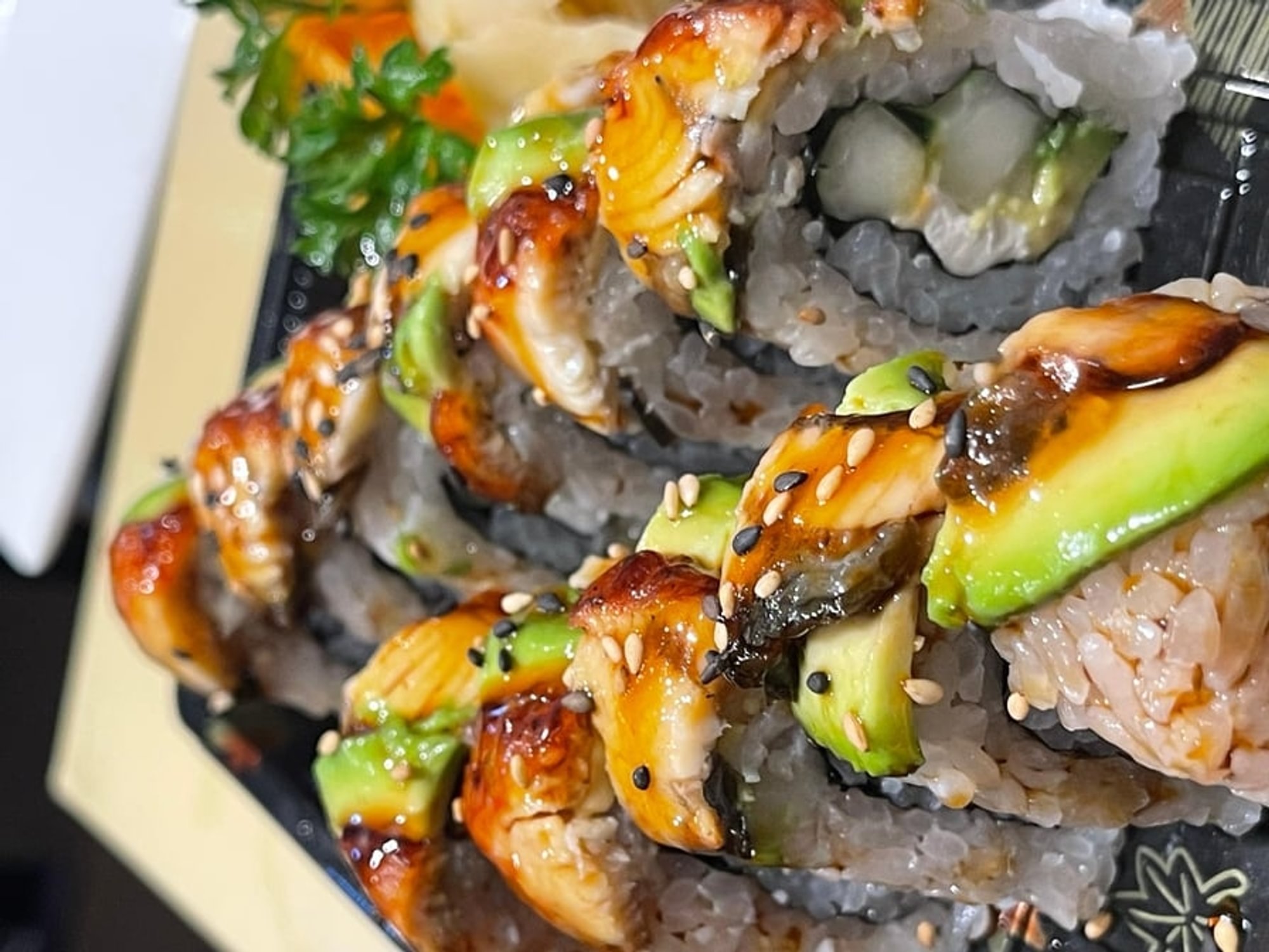 Dancing Eel Roll (Cooked)