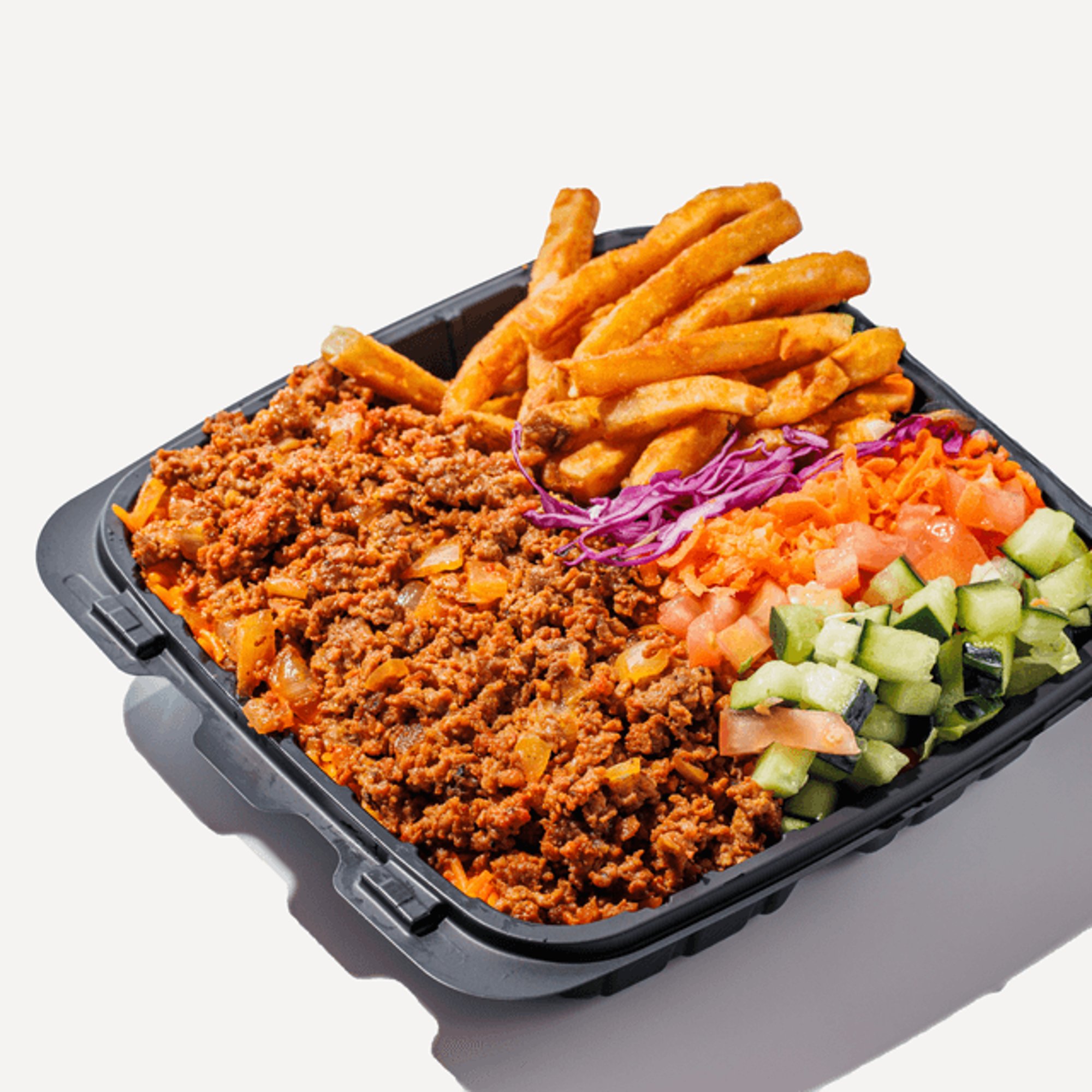 Steak Over Rice