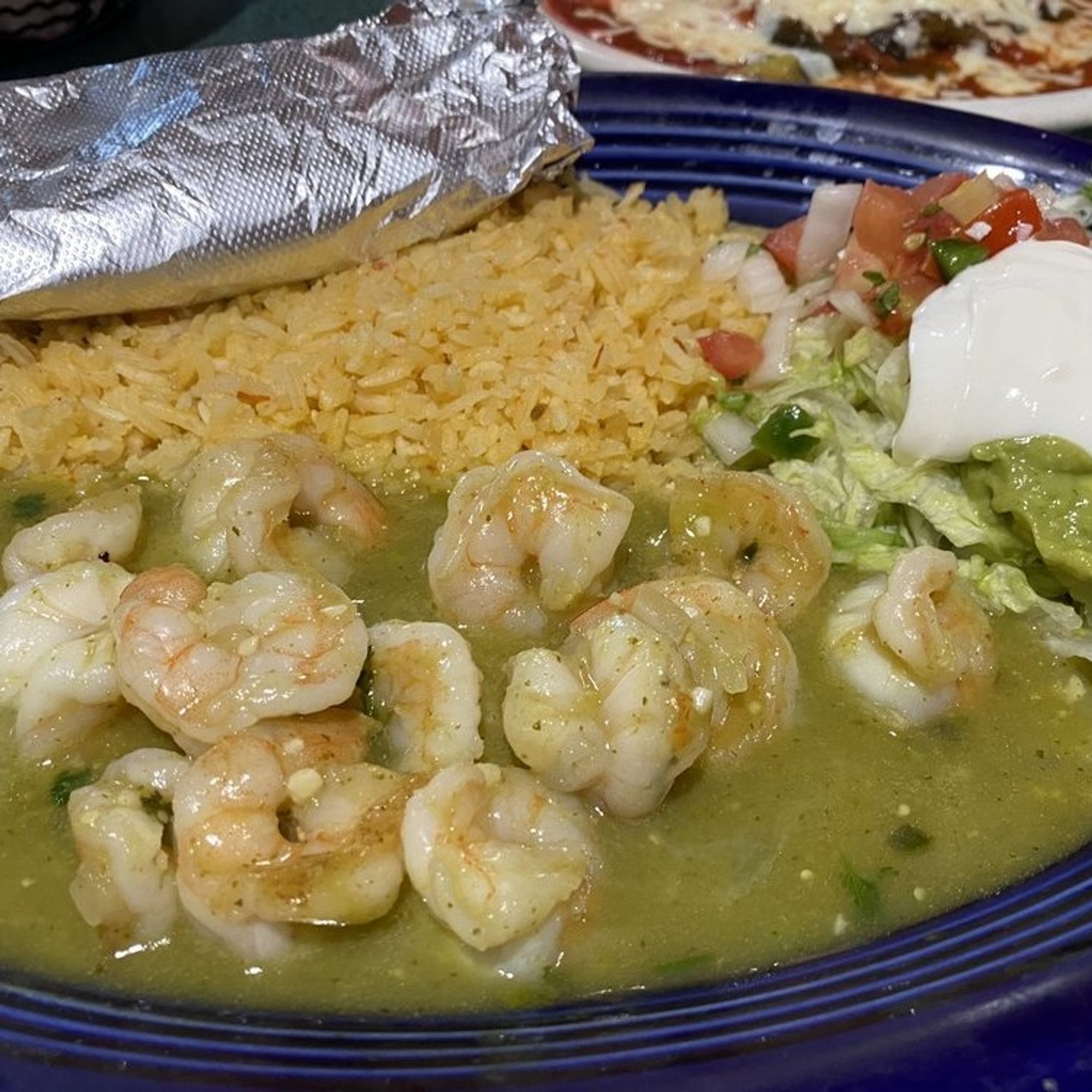 Camarones al Mojo de Ajo