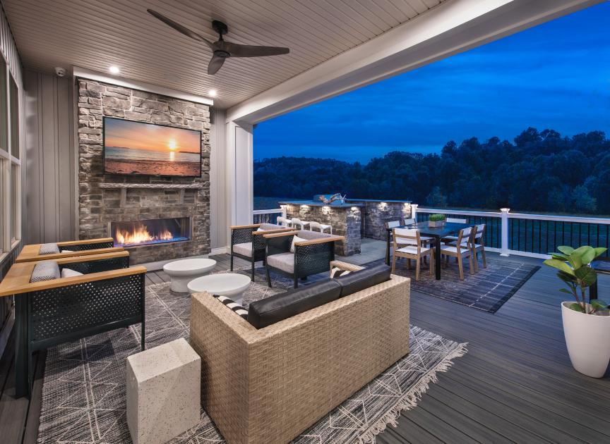Luxury outdoor living spaces