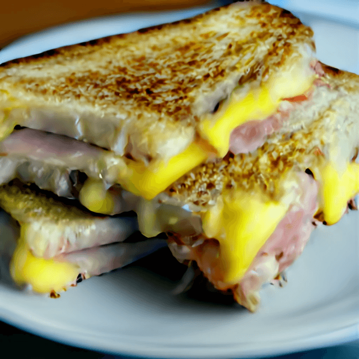 Grilled Ham & Cheese