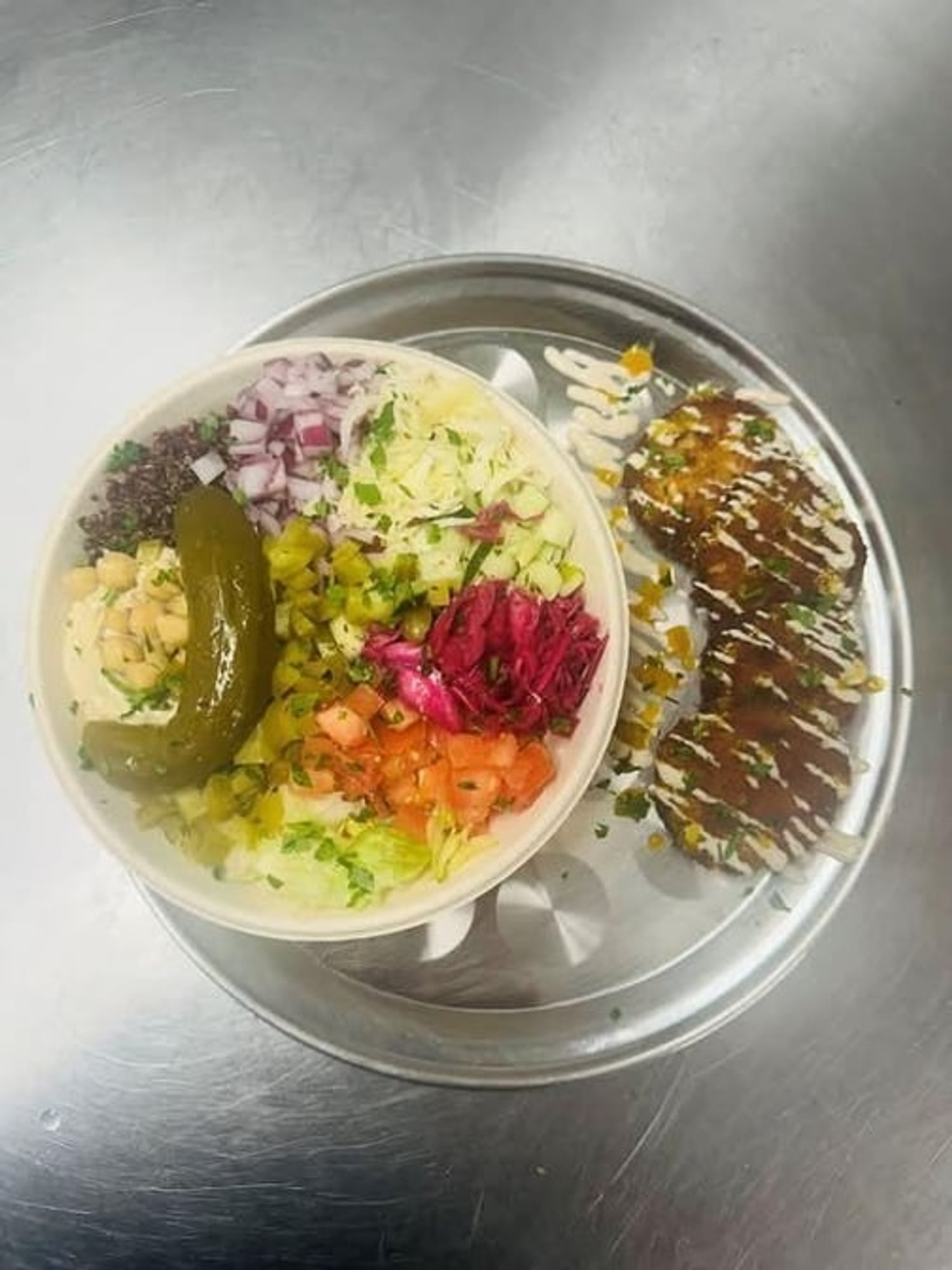 Vegan Sabich Platter