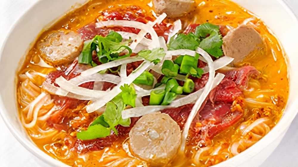M5. Sate Beef and Beef Ball Noodle Soup