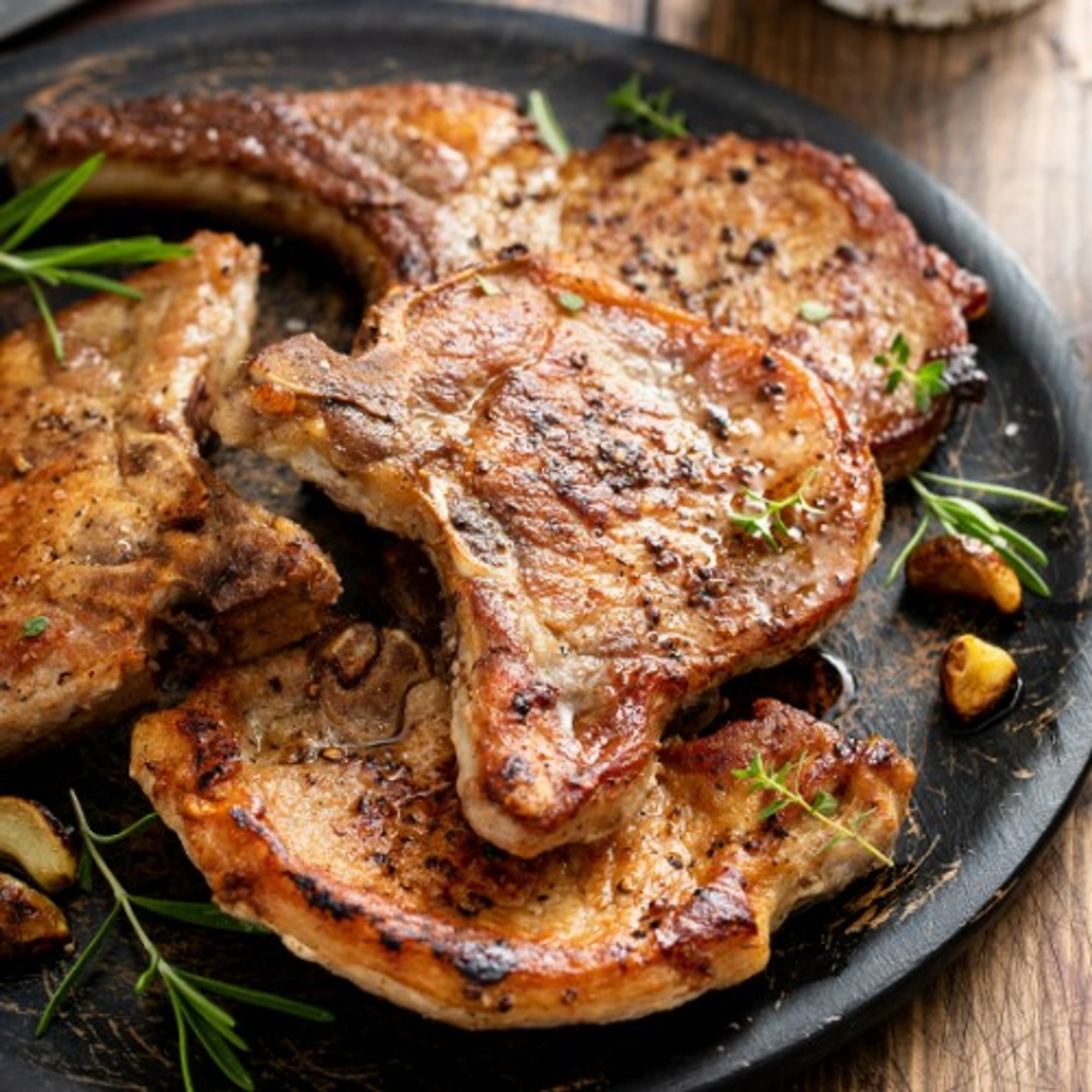 Pork Chop Rice Plate