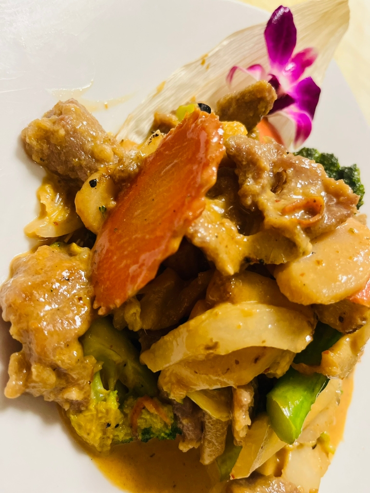 Pad Pak Curry (Light Sauce)