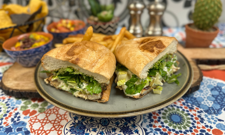 BAJA CHICKEN TORTA