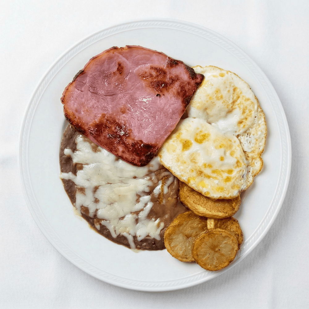 Jamón Con Huevo