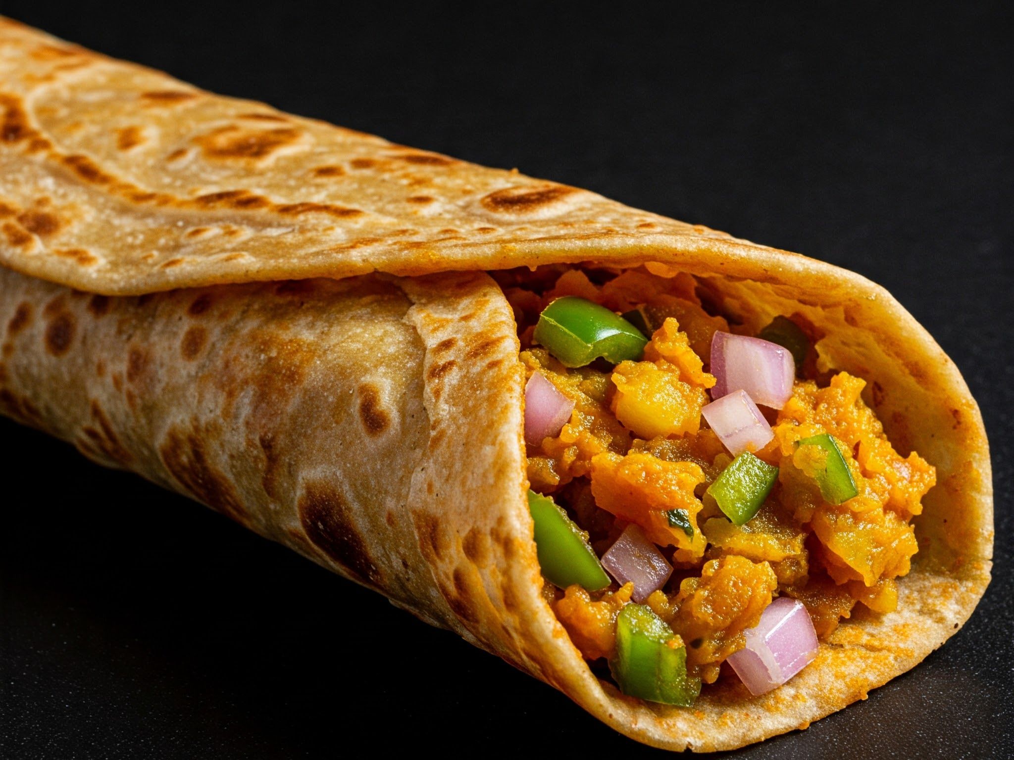 Masala Aloo Roll