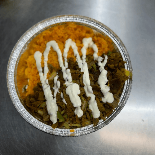 Lamb Shawarma Over Rice
