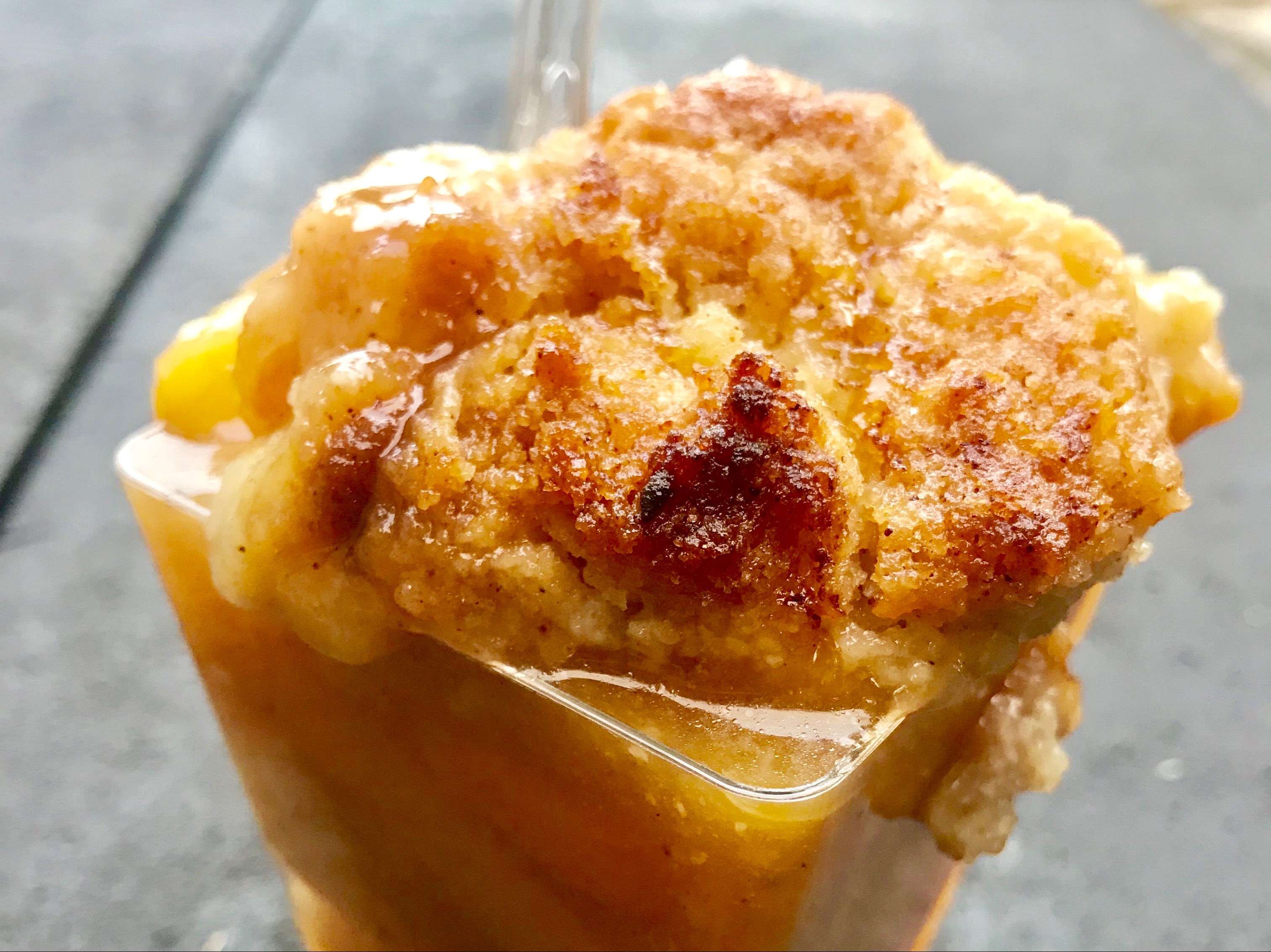 Gluten Free Peachie Cobbler Cup