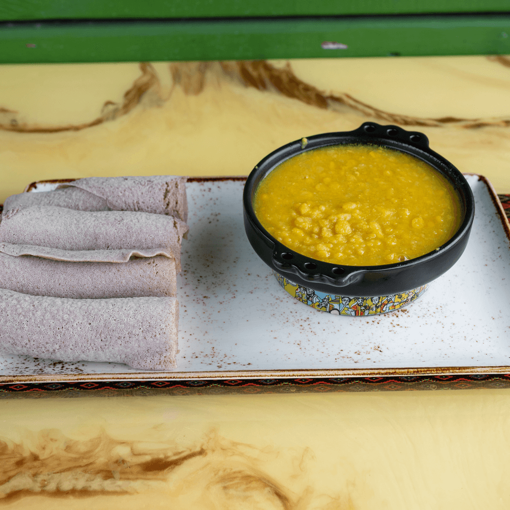 Yellow Peas Sauce Side