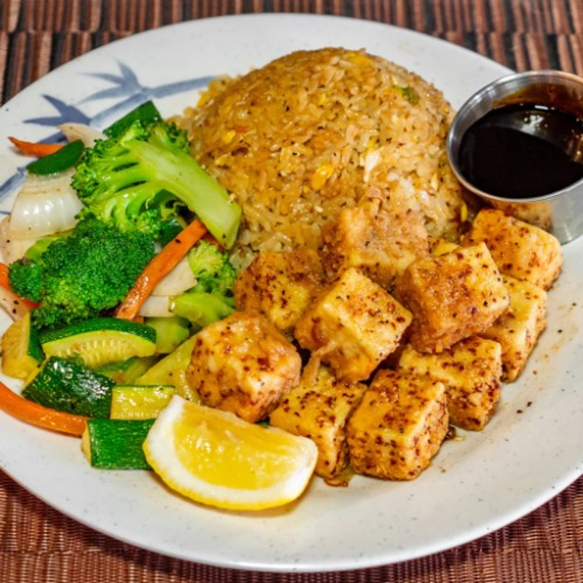 Hibachi Tofu Dinner