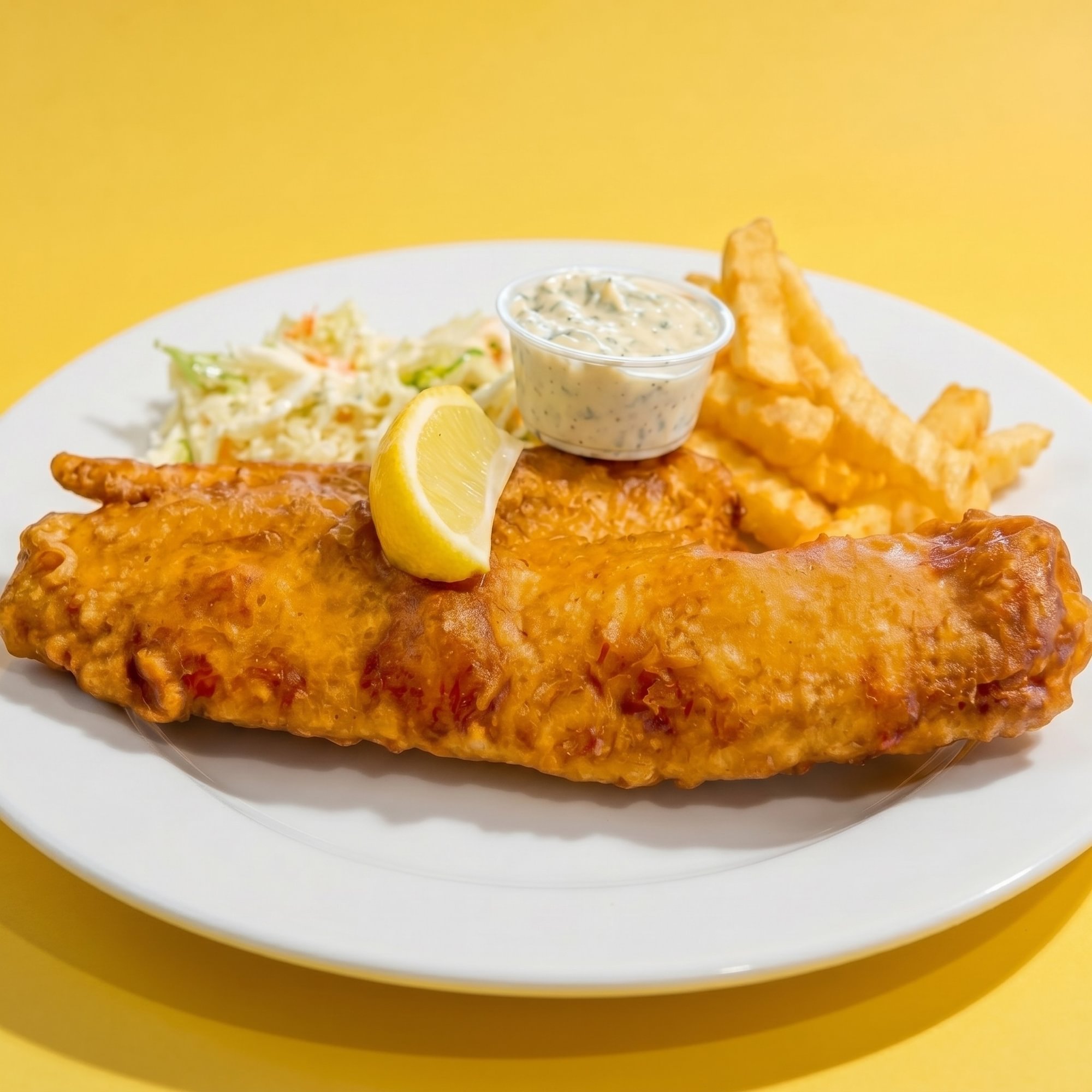 Fresh Haddock Beer Battered Fish Fry