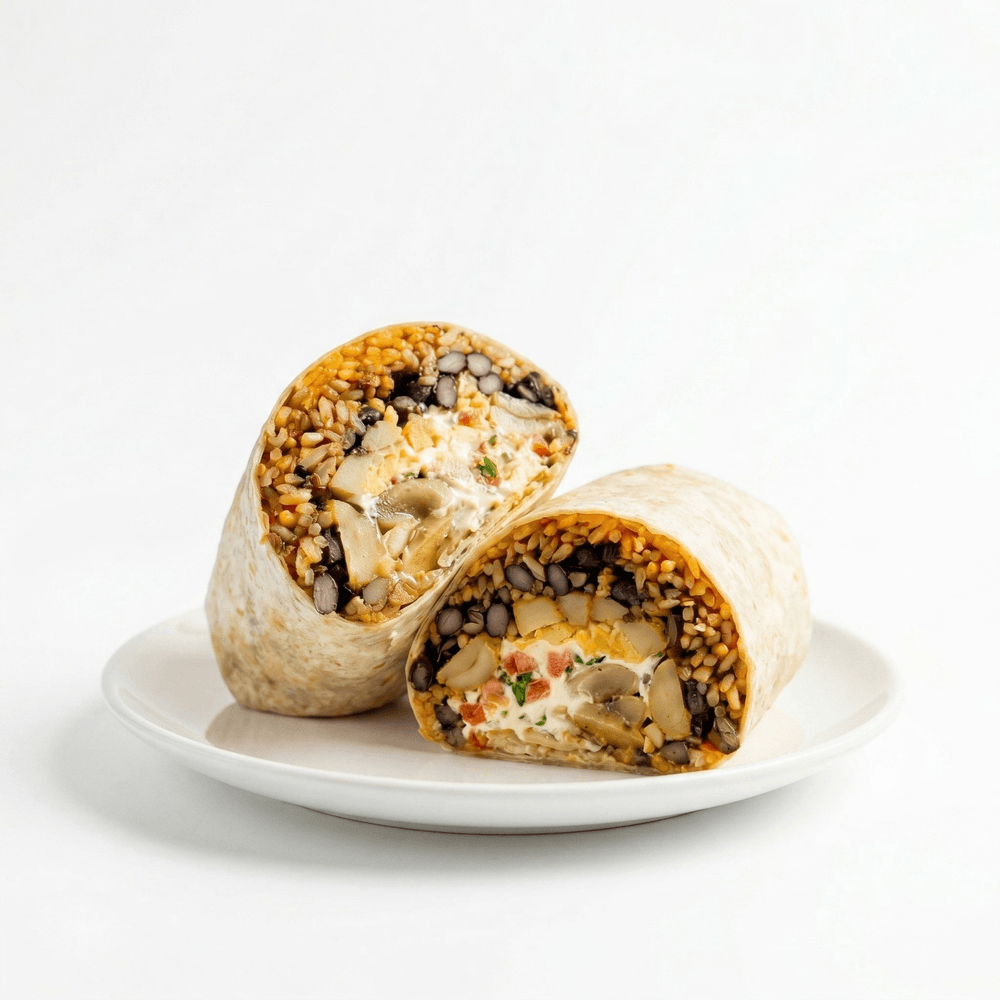 Mushroom Burrito