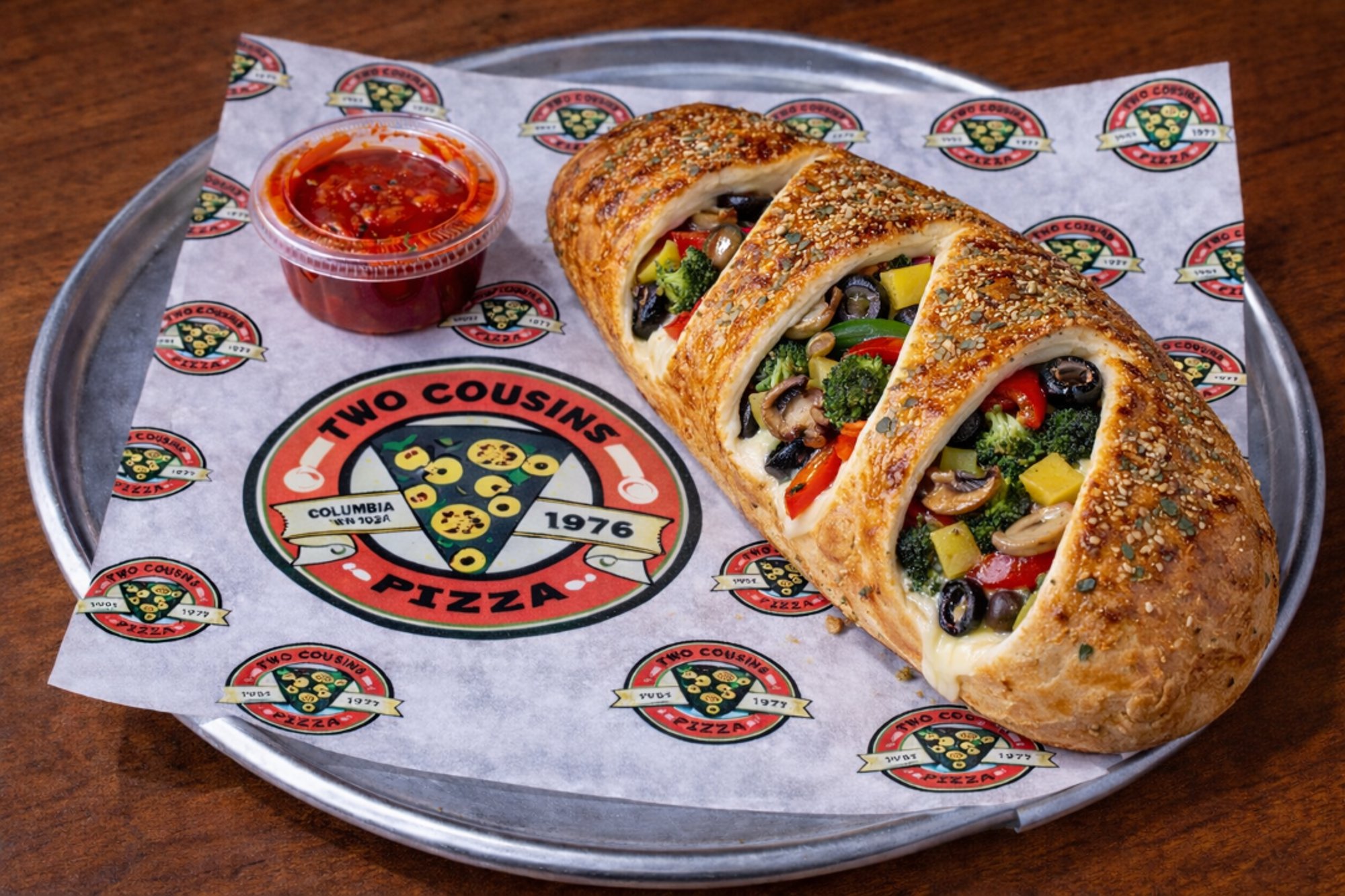 P Vegetable Stromboli