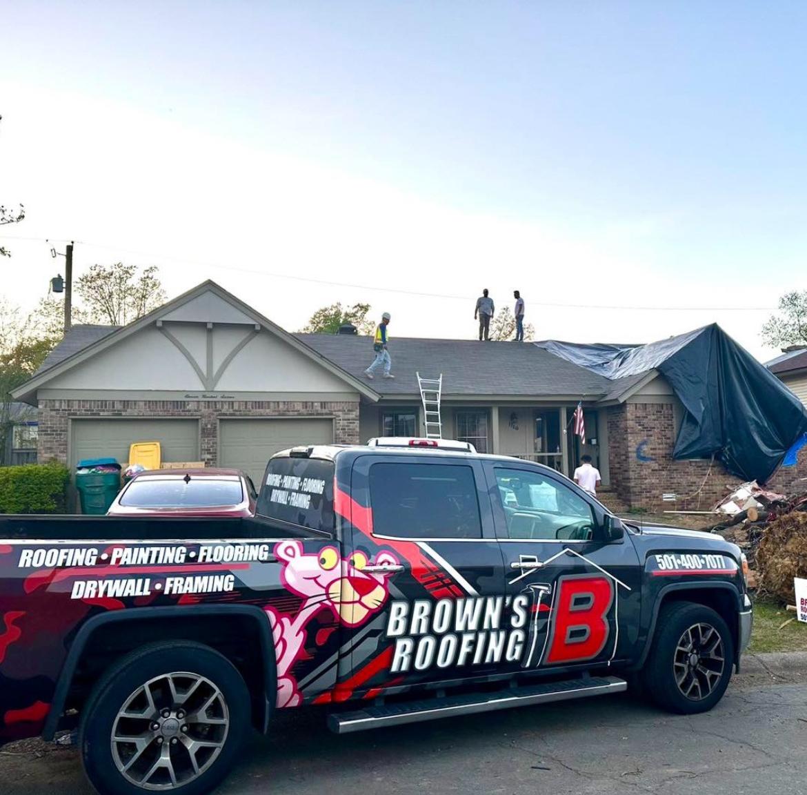 Brown's Roofing Image