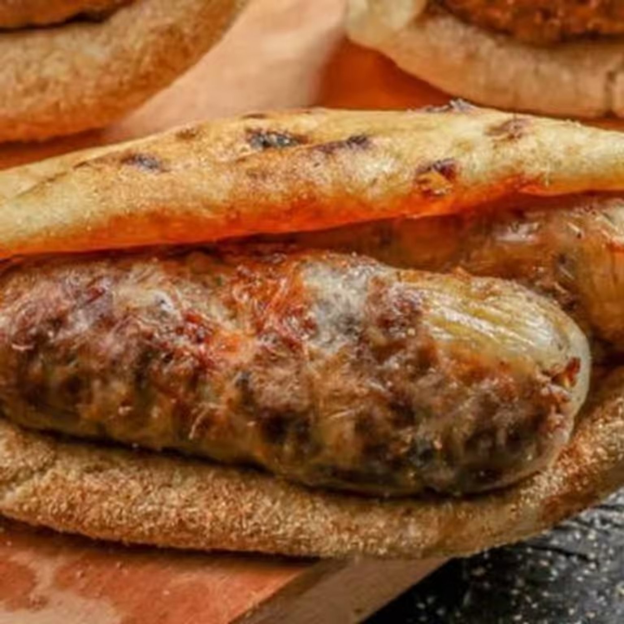 Kabeb Wrapped in Lamb Fat - Tarb Sandwich - رغيف طرب